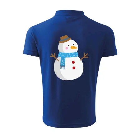 Sněhulák se šálou