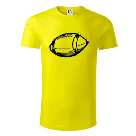 Americký fotbal míč skica