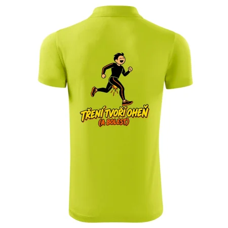 Běžecké tření tvoří oheň