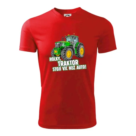 Holky, traktor stojí víc než auto