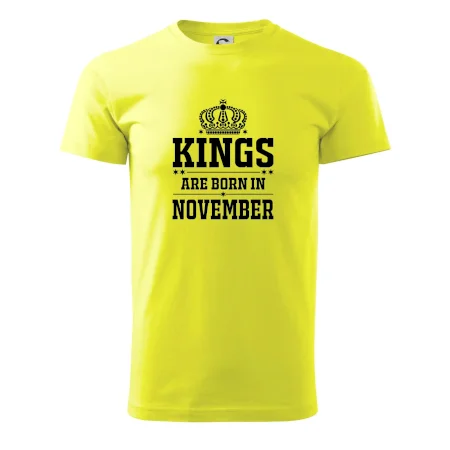 Kings are born in November