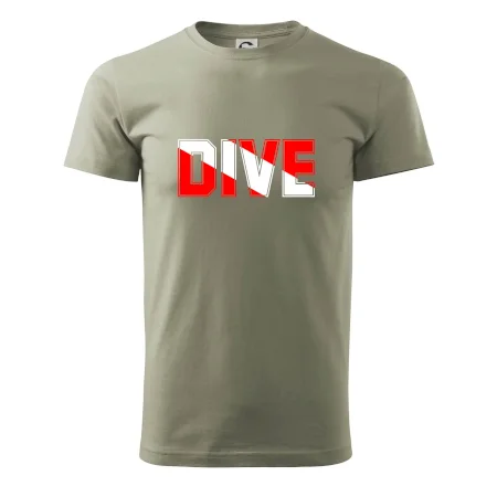 Dive nápis vlajka