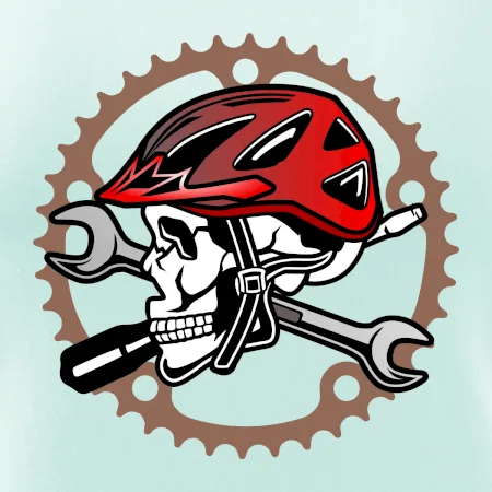 Lebka biker opravář