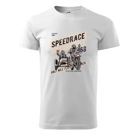 Speedrace motrcycle half mile