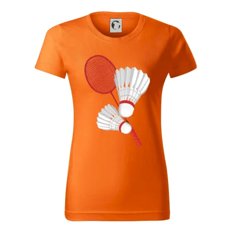 Badminton - pálka a košík