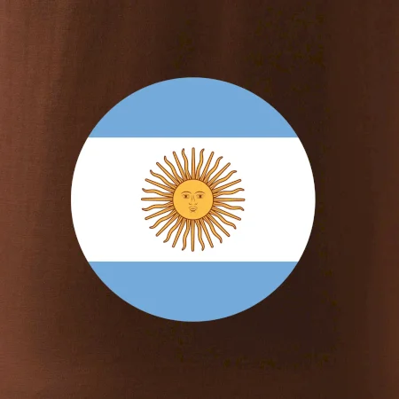 Argentina vlajka kulatá