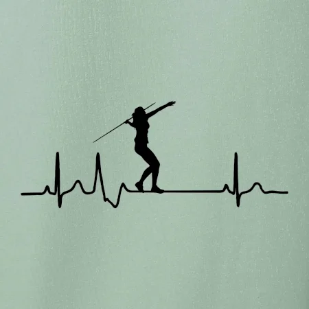EKG hod oštěpem žena