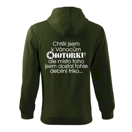Chtěl jsem dostat motorku - Vánoce