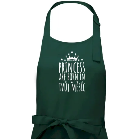 Princesses are born in (vlastní nápis měsíc narození)