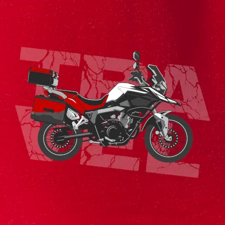 Cestovní enduro červená