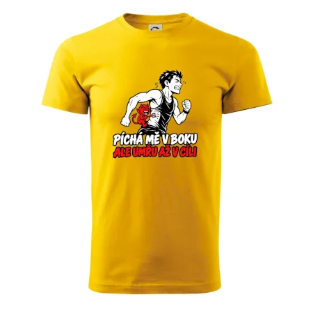 Běžec píchá mě v boku