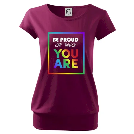 Be proud of who you are