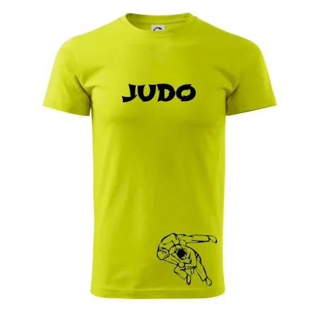 Judo nápis + postavy