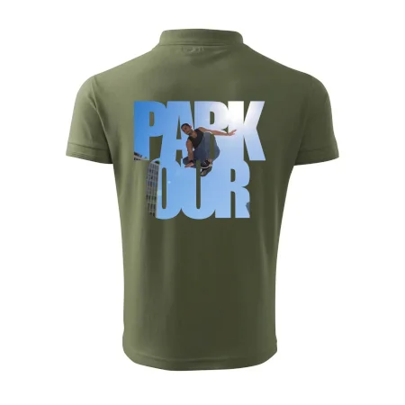 Parkour nápis nebe