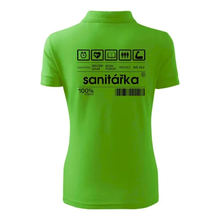 Čárový kód sanitářka
