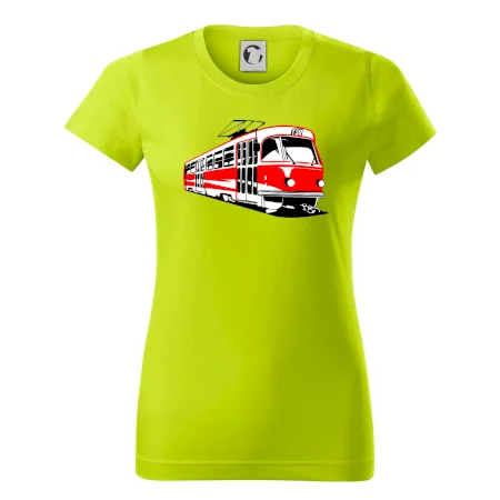 Tramvaj T3R barevná
