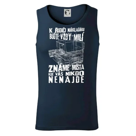 K řidiči náklaďáku buďte vždy milý