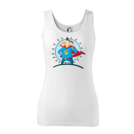 Táta superman - holka a kluk