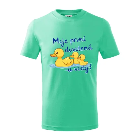 Moje první dovolená u vody - sourozenci