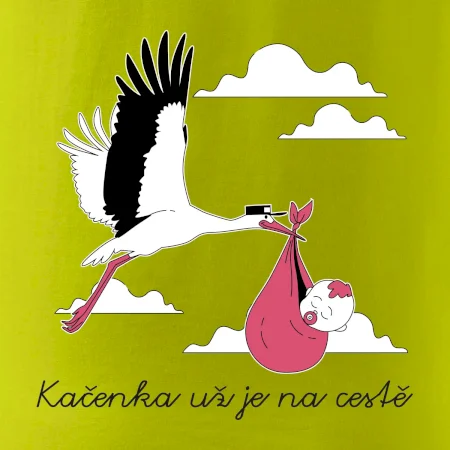 Holčička už je na cestě - Vaše jméno
