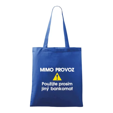 Mimo provoz - použijte jiný bankomat