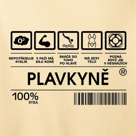 Čárový kód  - Plavkyně