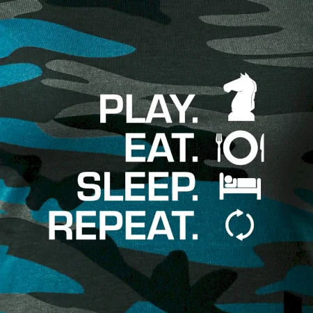 Eat sleep play - šachy