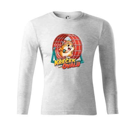 Běžecký křeček na oválu