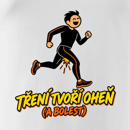 Běžecké tření tvoří oheň