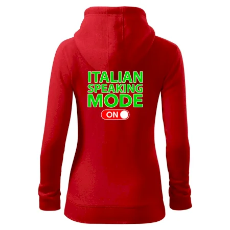 Italian speaking mode - ON
