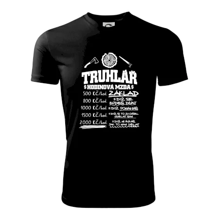 Hodinová mzda truhlář