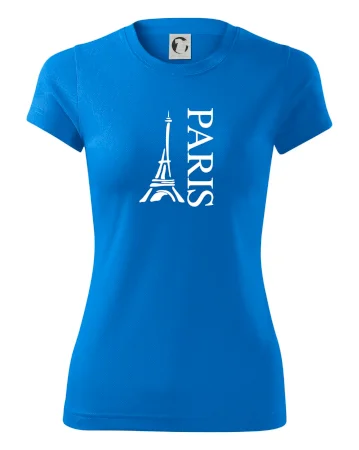 Paris nápis Eiffelovka na výšku