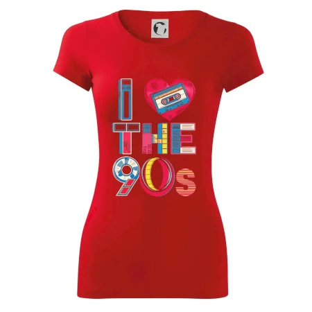 I love 90s - srdce a kazeta