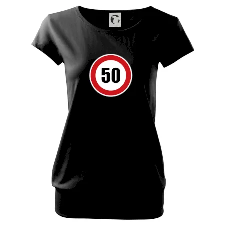 Dopravní značka - omezení rychlosti 50