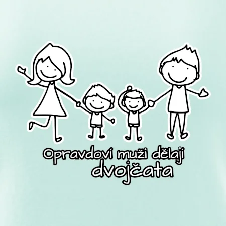 Opravdoví muži dělají dvojčata - kluk kluk
