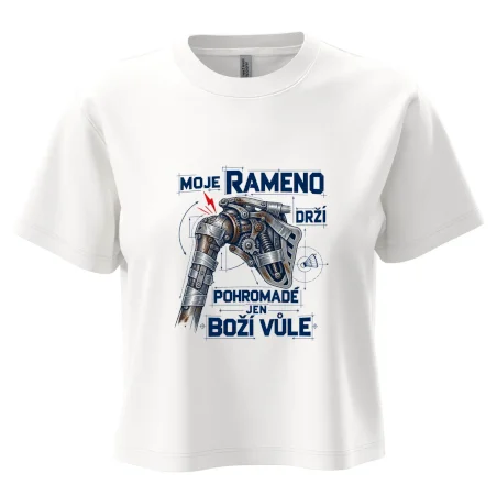 Badminton rameno drží boží vůle