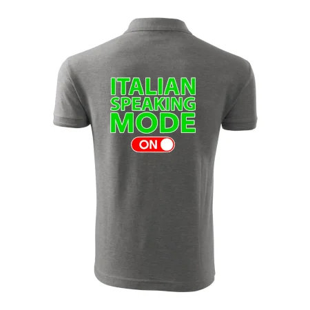 Italian speaking mode - ON