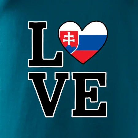 Love Slovenská vlajka