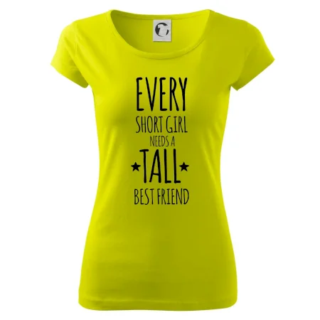Every short girl needs a tall best friend