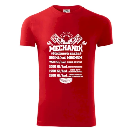 Mechanik - hodinová sazba