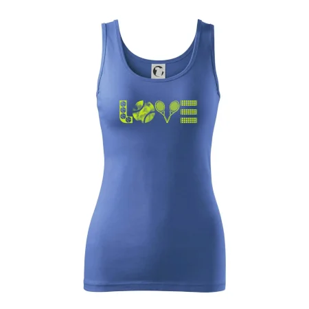 Tenis love nápis