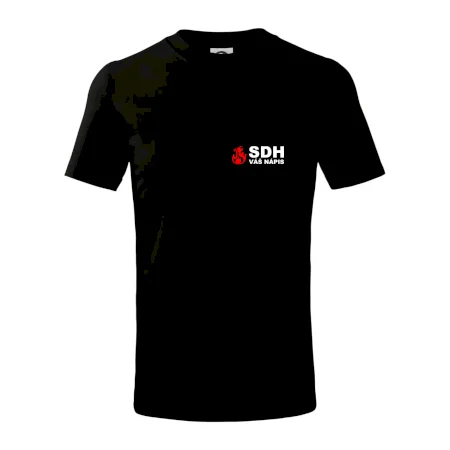 SDH nápis (oheň, název sboru - vlastní nápis)