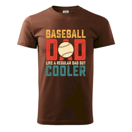 Baseball dad like a regular dad but cooler