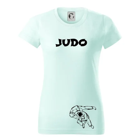 Judo nápis + postavy