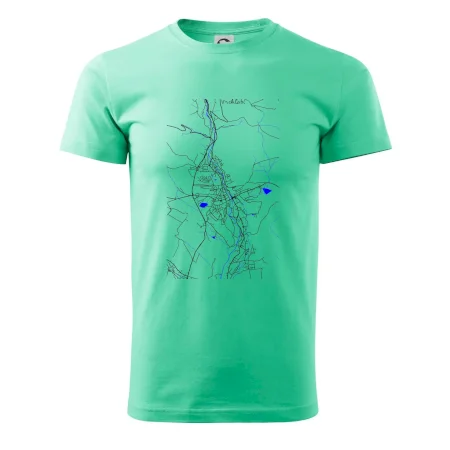 Vrchlabí - Mapa s vodními toky
