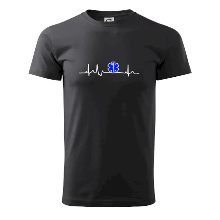 EKG rescue modrá hvězda