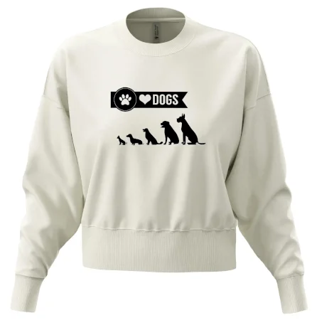 I love dogs - tlapka