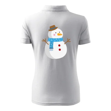 Sněhulák se šálou