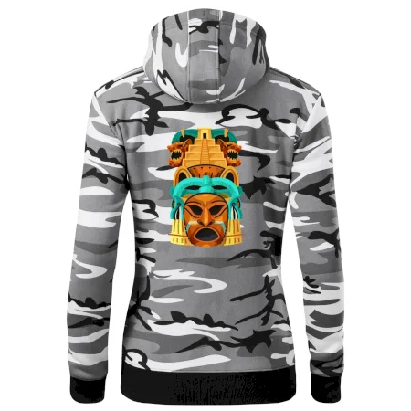 Mayové maska s pyramidou