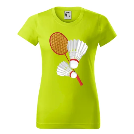 Badminton - pálka a košík